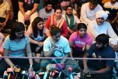  Christian women lend support to protesting Indian wrestlers