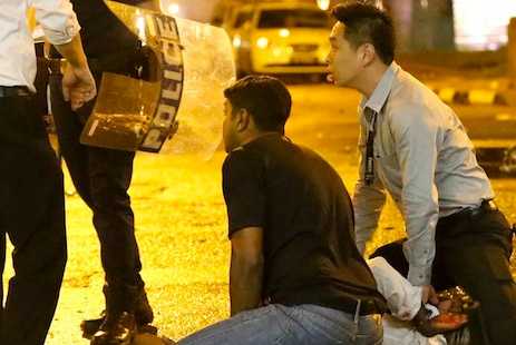 Singapore shocked by first riot in decades