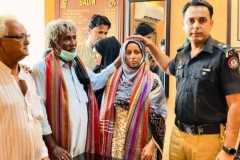 Hindu girl back home after forced marriage in Pakistan