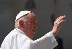 Pope's message of hope launched into space