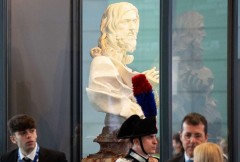 Rome airport displays Baroque masterpiece