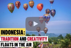 Indonesia’s hot air festival makes a comeback