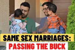 Same sex marriages: Passing the buck