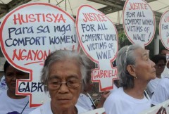 Filipina victims of sex slavery say no to compensation